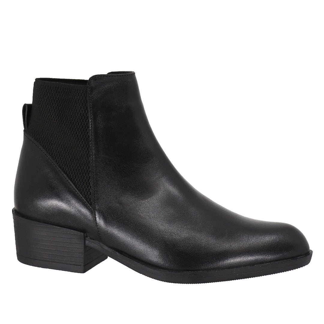 Celina Leather Boot - Black