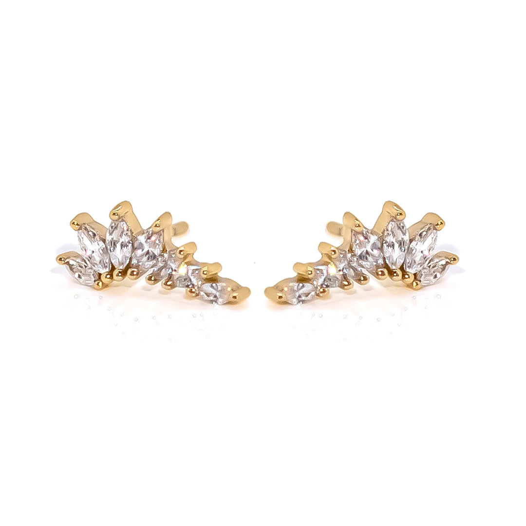 "Astral" Gold Earrings