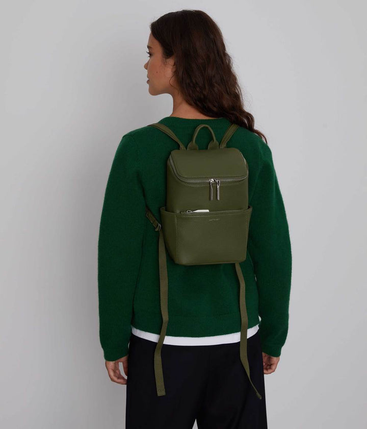 Brave Small Vegan Backpack - Purity