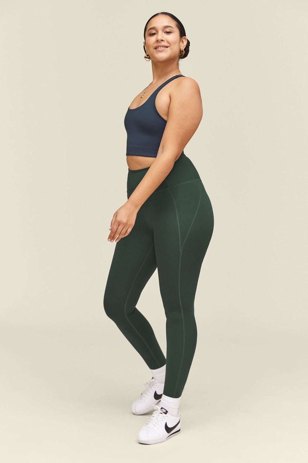 High Rise Compressive Legging - MOSS