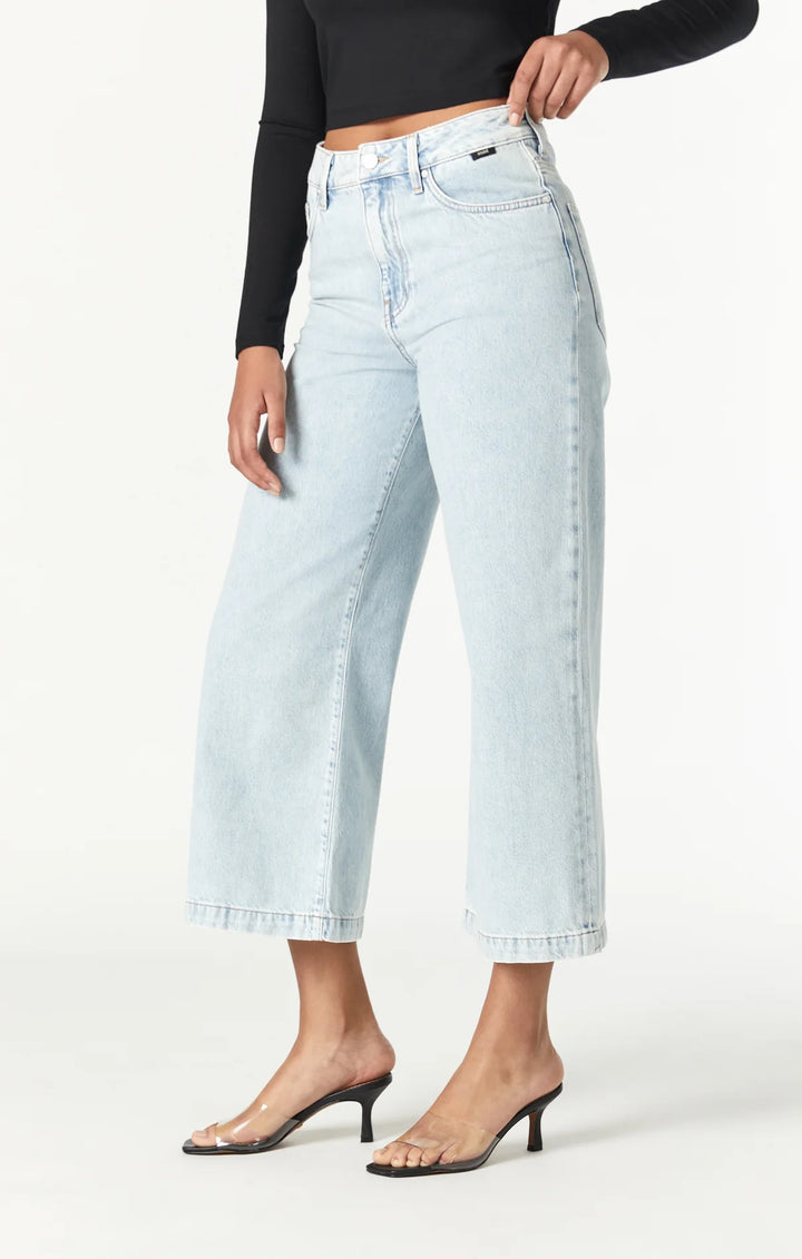 Paloma Bleached Wide Leg Jeans