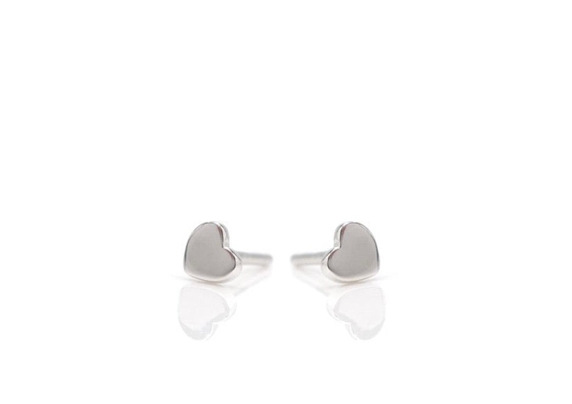 "Little Hearts" Silver Earrings