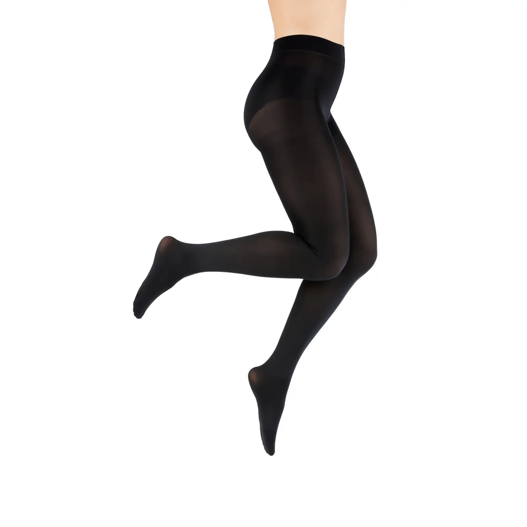 Josephine Opaque Eco Tights - Black